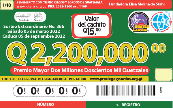 Sorteo #366